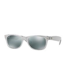 Ray Ban New Wayfarer Metallic Sunglasses, Silver