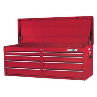 Waterloo Professional 52 in. Red 8 Drawer Chest
