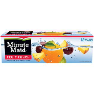 Minute Maid Fridge Pack Fruit Punch 144 FL OZ BOX