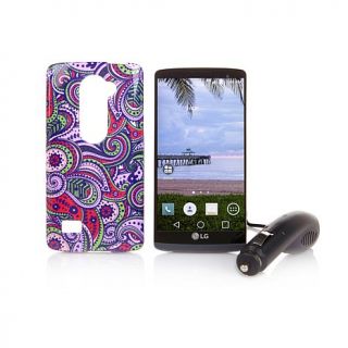 LG Power 4.5” Android TracFone with Car Charger, Case and 1350 Minutes, T   7948813