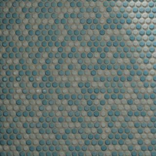 Astraea 0.62 x 0.62 Porcelain Mosaic Tile in Oceano by EliteTile