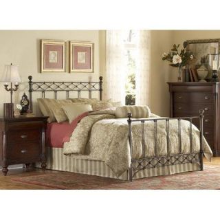 Argyle Copper Chrome Bed Bed Size:Full