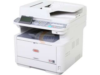 Open Box: Okidata MB491 MFP MFC / All In One Up to 42 ppm Monochrome Laser Printer
