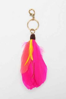 Feather Cluster Keychain