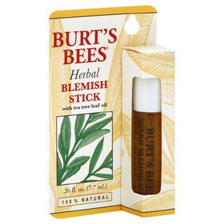 Burts Bees  Blemish Stick, Herbal, 0.26 fl oz (7.7 ml)