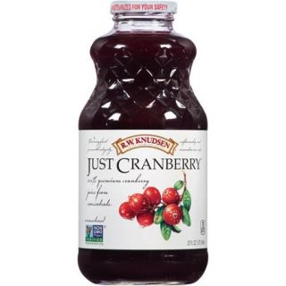 R.W. Knudsen Just Cranberry Juice, 32 oz