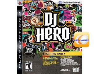 Pre owned DJ Hero  PS3