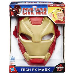 Disney Captain America: Civil War Iron Man Tech FX Mask   Toys & Games