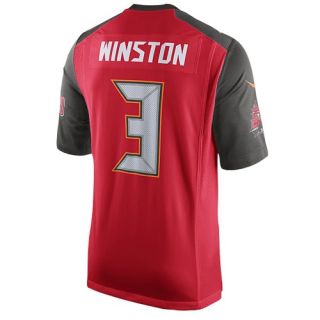 Nike NFL Game Day Jersey   Mens   Football   Clothing   Tampa Bay Buccaneers   Winston, Jameis   University Red