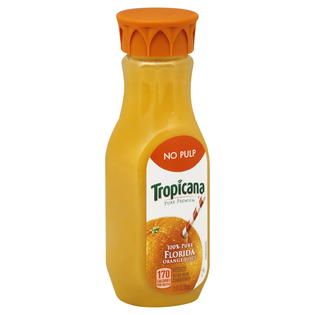 Tropicana  Pure Premium 100% Juice, Orange, No Pulp, 12 fl oz (355 ml)