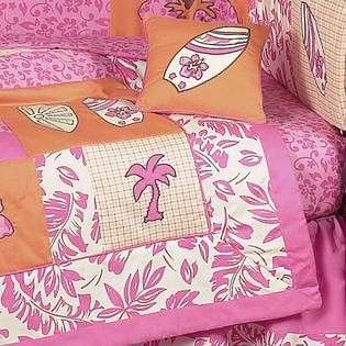 Sweet Jojo Designs  Surf Pink Collection 9pc Crib Bedding Set