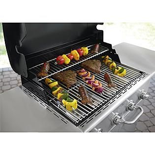 Kenmore  Stainless Steel 4 Burner Gas Grill With Folding Side Shelves