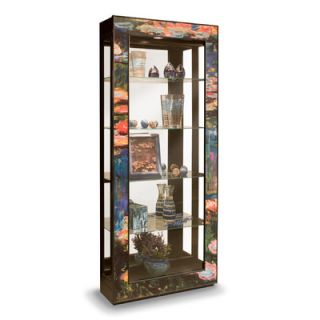 ArtWorks Water Lilies Curio Cabinet by Philip Reinisch Co.