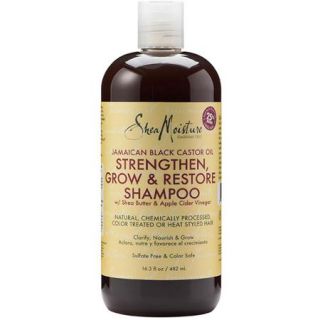 SheaMoisture Jamaican Black Castor Oil Strengthen, Grow & Restore Shampoo, 16.3 fl oz