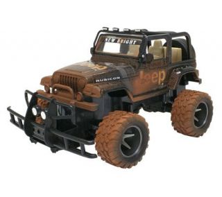 New Bright 1:15 R/C Mud Slinger Jeep Wrangler —