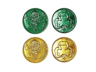 Club Pack of 480 Lucky Leprechaun Loot St. Patrick's Day Decorations 1.5"