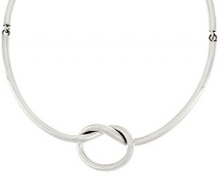 As Is Dominique Dinouart Sterling Knot Necklace, 50.0g —