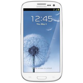 T Mobile Pre Paid Samsung GS3 LTE 16GB, Titanium Gray/Marble White