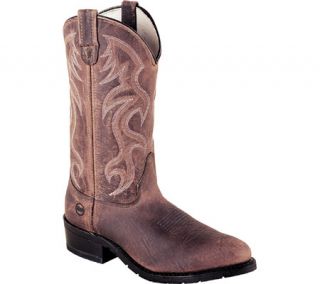 Mens Double H 12 AG7 Work Western   Light Brown