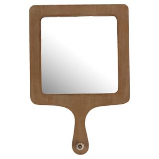 Home and Garden Accents 23.5 H x 15.5 W Wooden Mirror