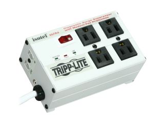 Tripp Lite ISOTEL 6ft. Cord 4 Outlets 2700 Joules Surge Suppressor