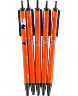 Pro Specialties Group Baltimore Orioles 5 Pack Click Pens   Sports Fan