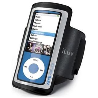 iLuv ICC213 Armband Case with Reflector for iPod Nano 5th Generation   Black