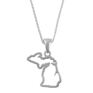Michigan State Outline Necklace   Shopping   The Best Prices