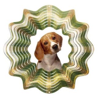 Iron Stop 10 in. Beagle Wind Spinner D406 10