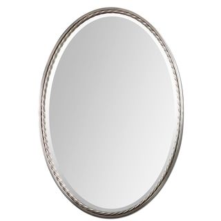 Uttermost Casalina Brushed Nickel Mirror   15838282  