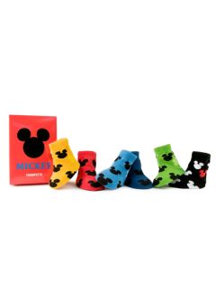 Mickey Silhouette Socks 6 Pair by Trumpette