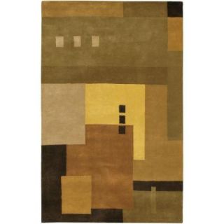 Chandra Dream Olive 5 ft. x 7 ft. 6 in. Indoor Area Rug DRE3111 576