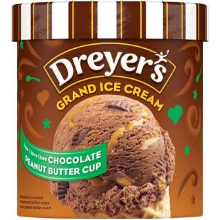 DREYER'S/EDY'S Grand Chocolate Peanut Butter Cup Ice Cream 1.5 qt. Carton