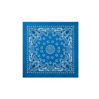 Rothco Trainmen 22 Inch Cotton Bandana, Royal Blue