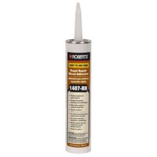 Roberts 10 oz. Cartridge Tube of Rapid Repair Wood Flooring Adhesive 1407 10C