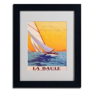 Trademark Fine Art 11 in. x 14 in. La Baule Matted Framed Art V6087 B1114MF