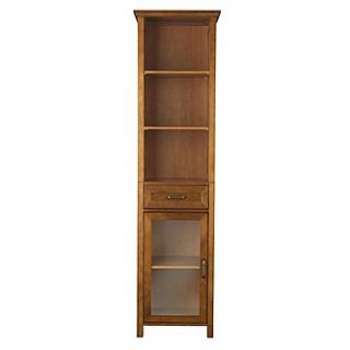 Elegant Home Elegant Home Fashions Avery Linen Cabinet with 1 Drawer