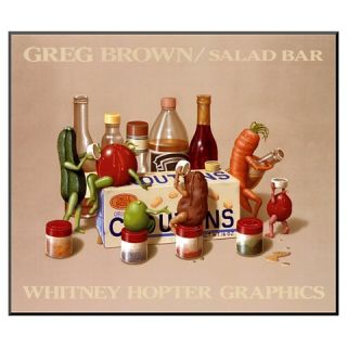Art   Salad Bar by Greg Brown   Mounted Print