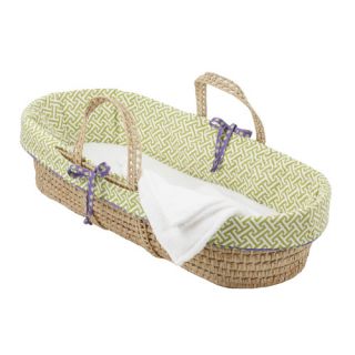 Periwinkle Boy Moses Basket