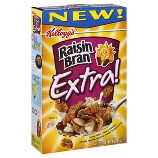 Raisin Bran Extra! Cereal, 14 oz (397 g)   Food & Grocery   Breakfast
