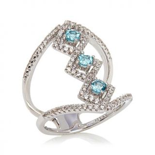 Rarities: Fine Jewelry with Carol Brodie Gemstone and White Zircon Sterling Sil   7782258
