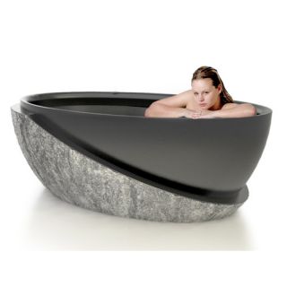 Roma Natural Stone 72 x 40 Bathtub