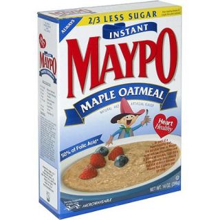 Maypo Maple Instant Oatmeal, 14 oz (Pack of 12)