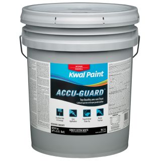 Kwal White Eggshell Latex Interior Paint (Actual Net Contents: 620 fl oz)