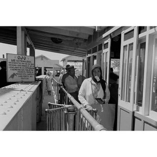 Mexicans Entering the United States by Dorothea Lange Photographic