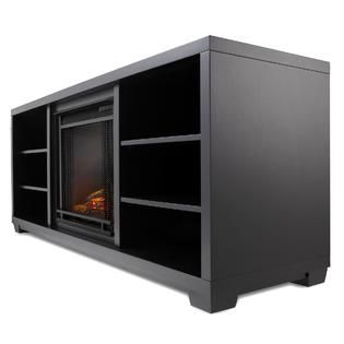 Real Flame Marco Electric Fireplace Black 28Hx69Wx20D   Appliances