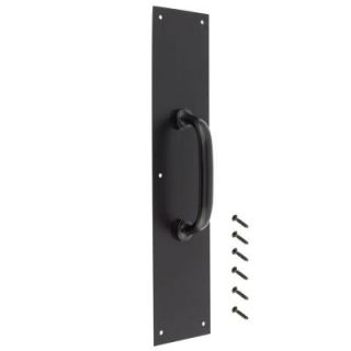 Everbilt 3 1/2 in. x 15 in. Oil Rubbed Bronze Pull Plate 14296