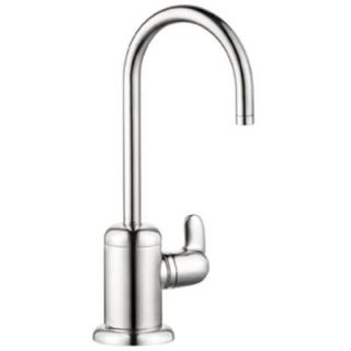 Hansgrohe Allegro E Lever Drinking Fountain Faucet in Steel Optik 04300800