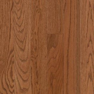 Mohawk Raymore Oak Gunstock 3/4 in. Thick x 2 1/4 in. Wide x Random Length Solid Hardwood Flooring (18.25 sq. ft. / case) HCC56 50