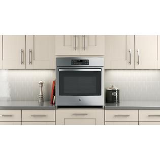 GE  27 Single Electric Wall Oven   Stainless Steel